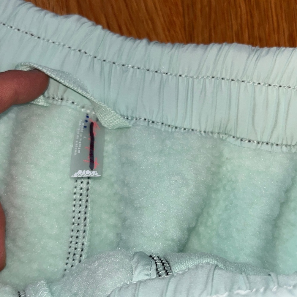 Free People Hit The Slopes Fleece Pants Size L NEW - Picture 10 of 13